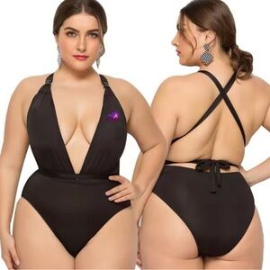 Soft whispers plus size swim suits